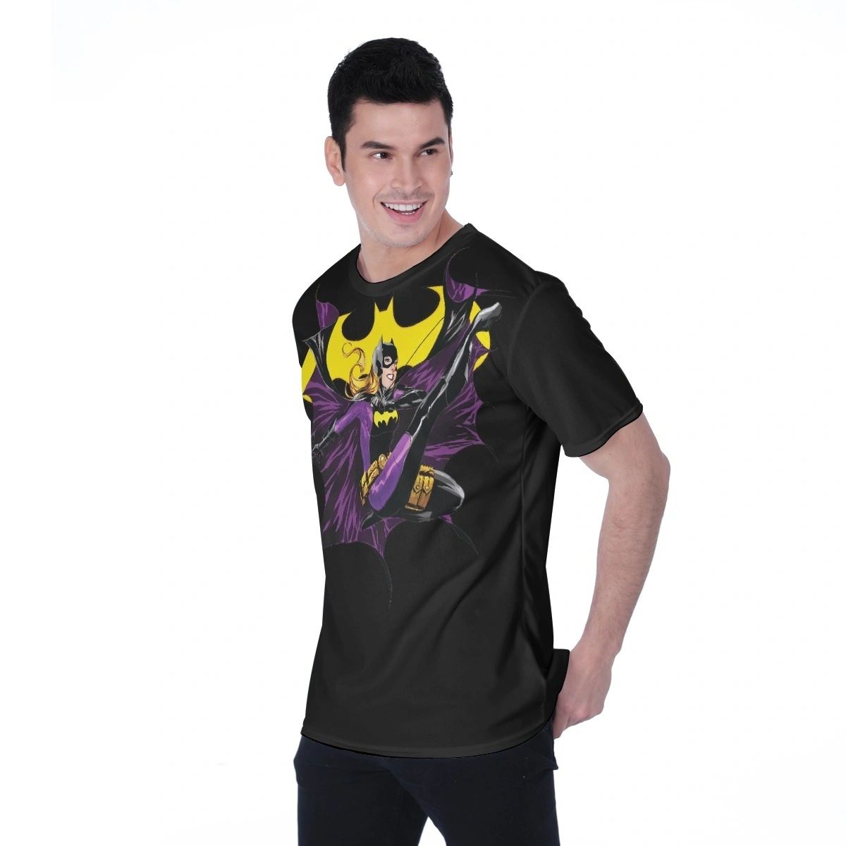 BATGIRL SWING ALL OVER PRINT SHIRT OR TANK