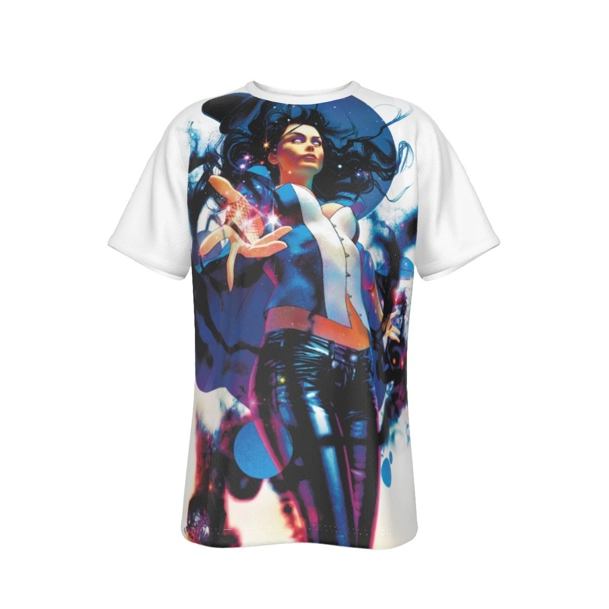 ZATANNA ALL OVER PRINT SHIRT OR TANK FROM BATMAN VS ROBIN 1 VAR COVER