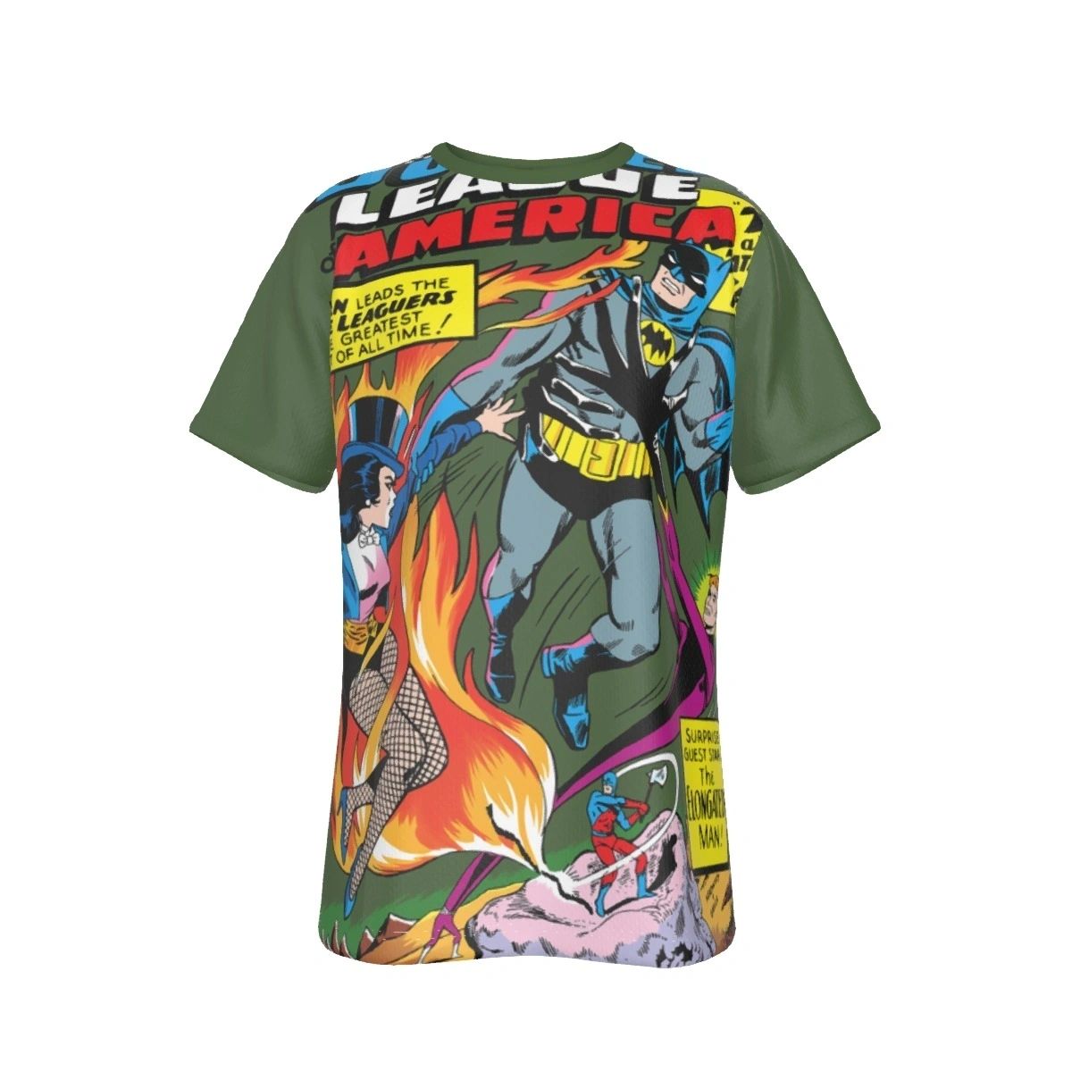 JLA 51 ALL OVER PRINT SHIRT OR TANK - ZATANNA AND ATOM