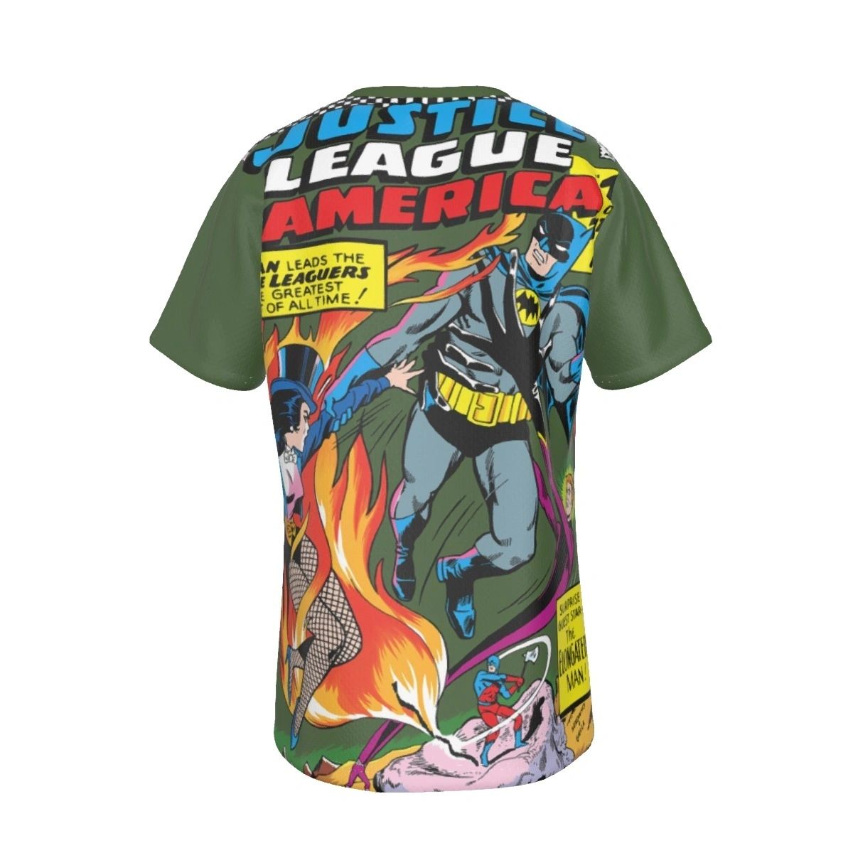 JLA 51 ALL OVER PRINT SHIRT OR TANK - ZATANNA AND ATOM