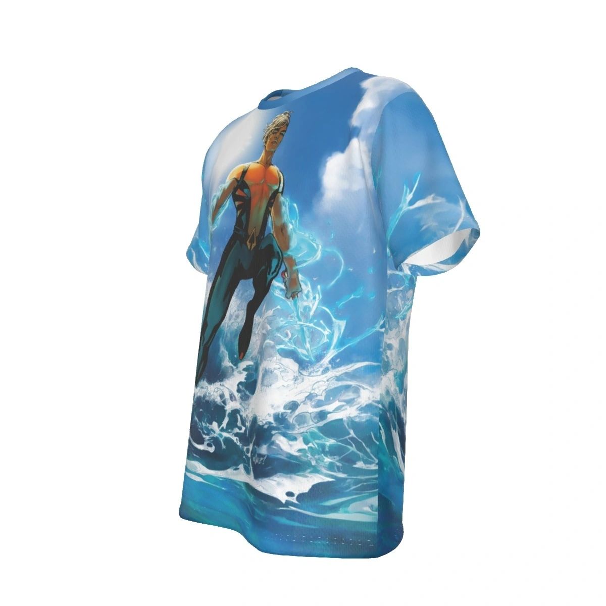 AQUALAD (JACKSON HYDE) ALL-OVER PRINT SHIRT FROM AQUAMAN 1 VAR
