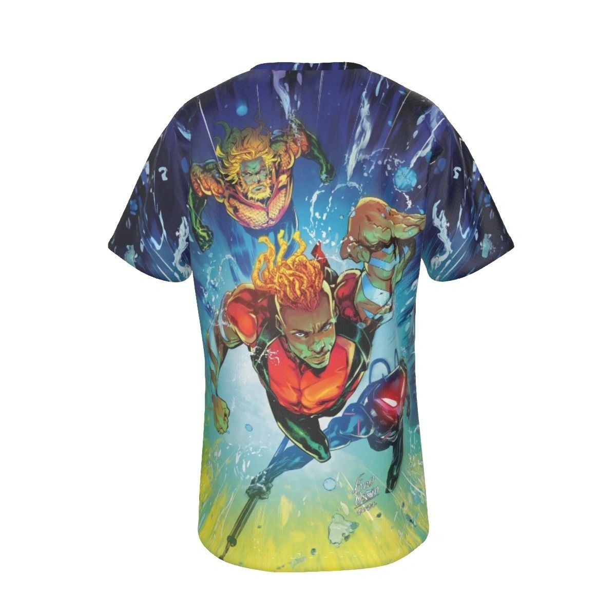 AQUALAD (JACKSON HYDE) ALL-OVER PRINT SHIRT FROM AQUAMEN 6