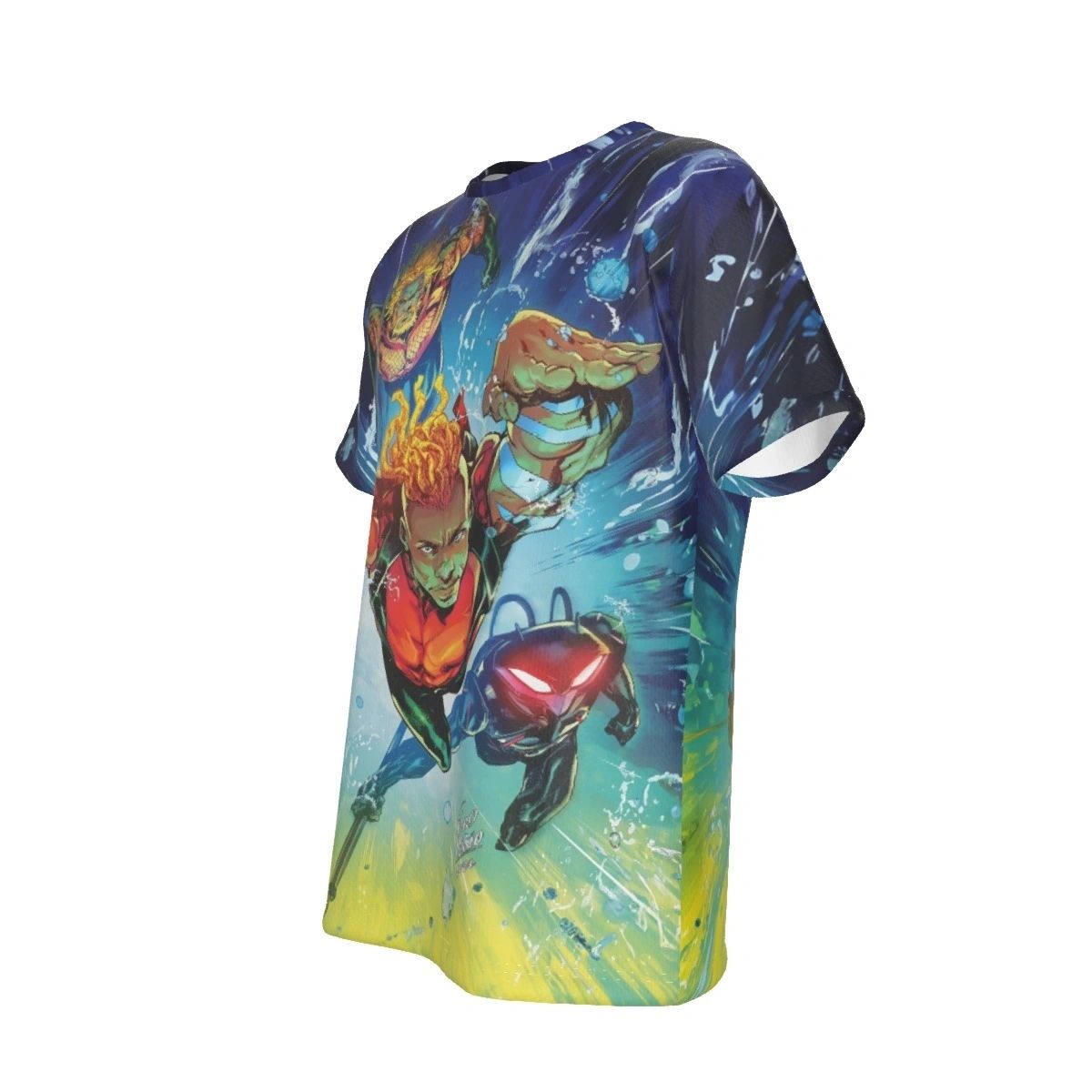 AQUALAD (JACKSON HYDE) ALL-OVER PRINT SHIRT FROM AQUAMEN 6