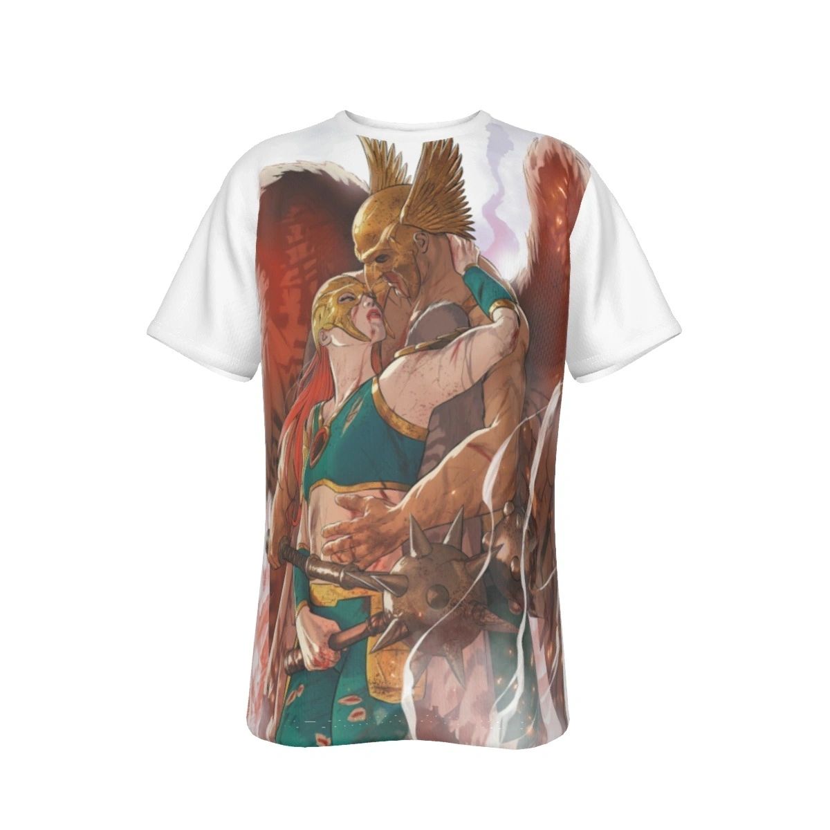 HAWKGIRL ALL-OVER PRINT SHIRT FROM HAWKMAN V5 29