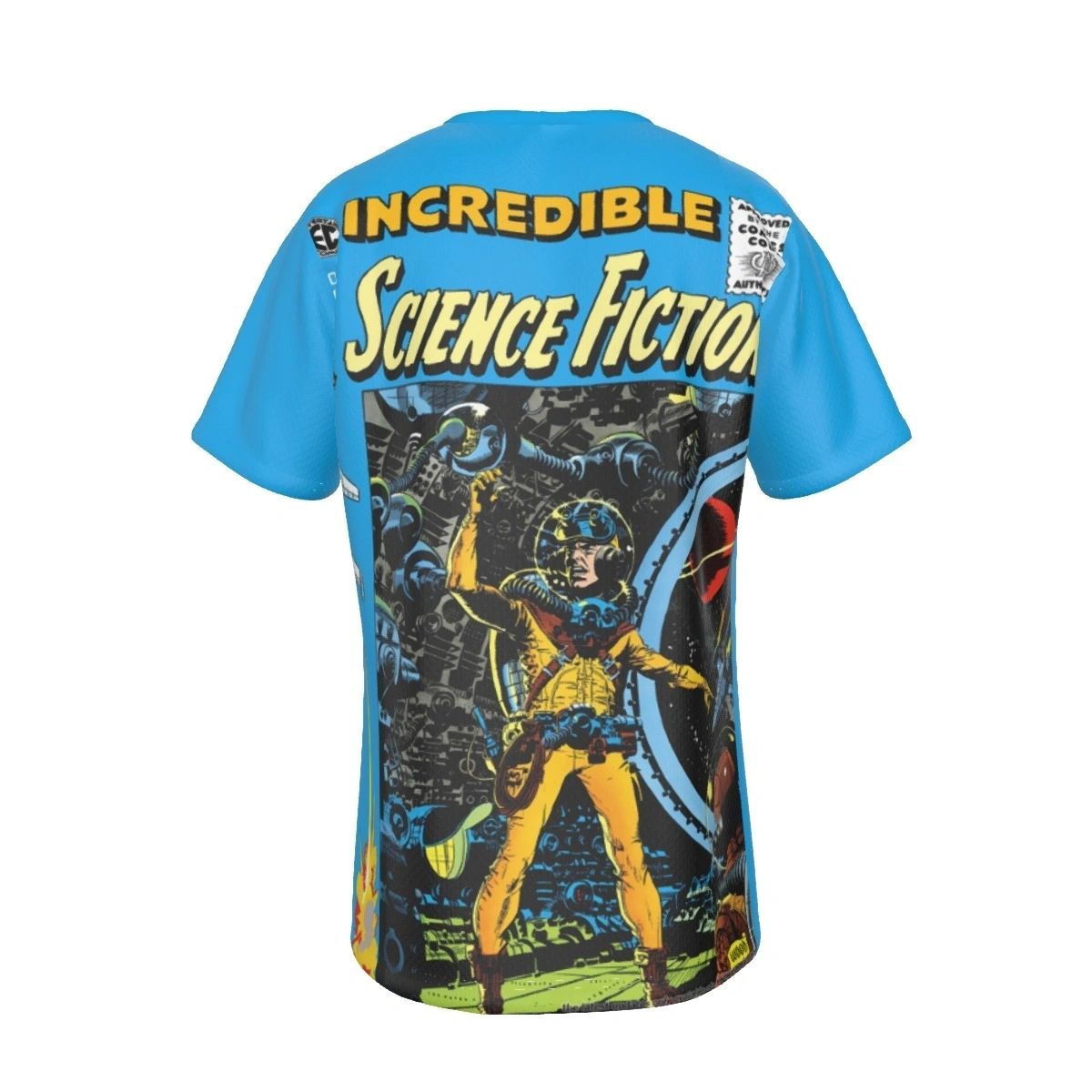 INCREDIBLE SCIENCE FICTION 33 ALL-OVER PRINT SHIRT - WALLY WOOD ART