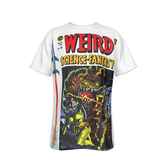 WEIRD SCIENCE FICTION 27 ALL-OVER PRINT SHIRT - WALLY WOOD ART