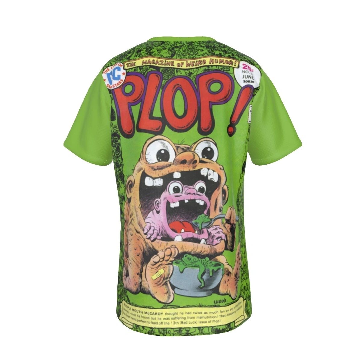 PLOP 13 ALL-OVER PRINT SHIRT - WALLY WOOD ART
