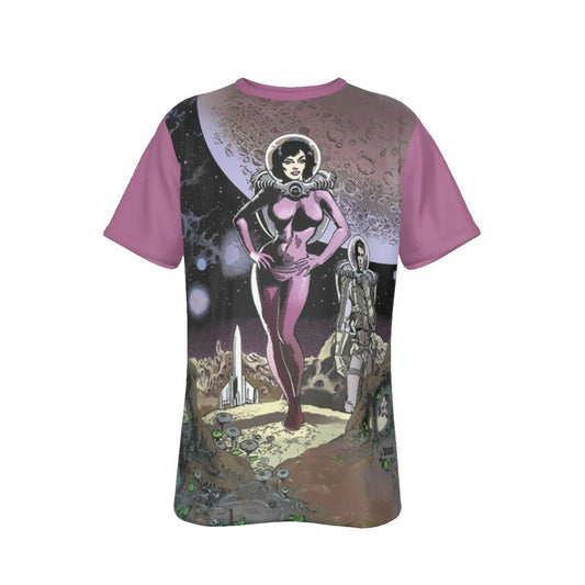 STRANGE WORLDS OF SCI FI ALL OVER PRINT SHIRT - WALLY WOOD ART