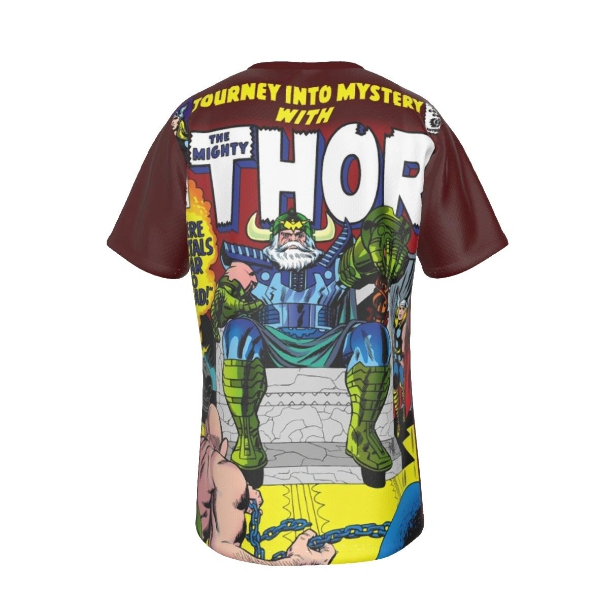 JOURNEY INTO MYSTERY 122 ALL OVER PRINT SHIRT -WALLY WOOD ART -SECRET SALE