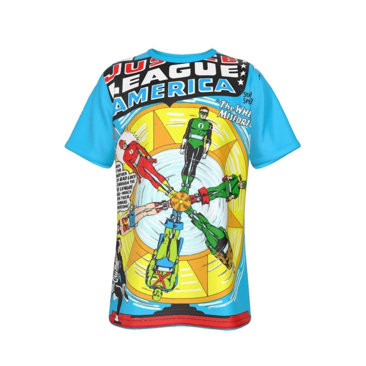 JLA 6 COVER ALL OVER PRINT SHIRT AND TANK-JLA FROM THE BEGINNING 9