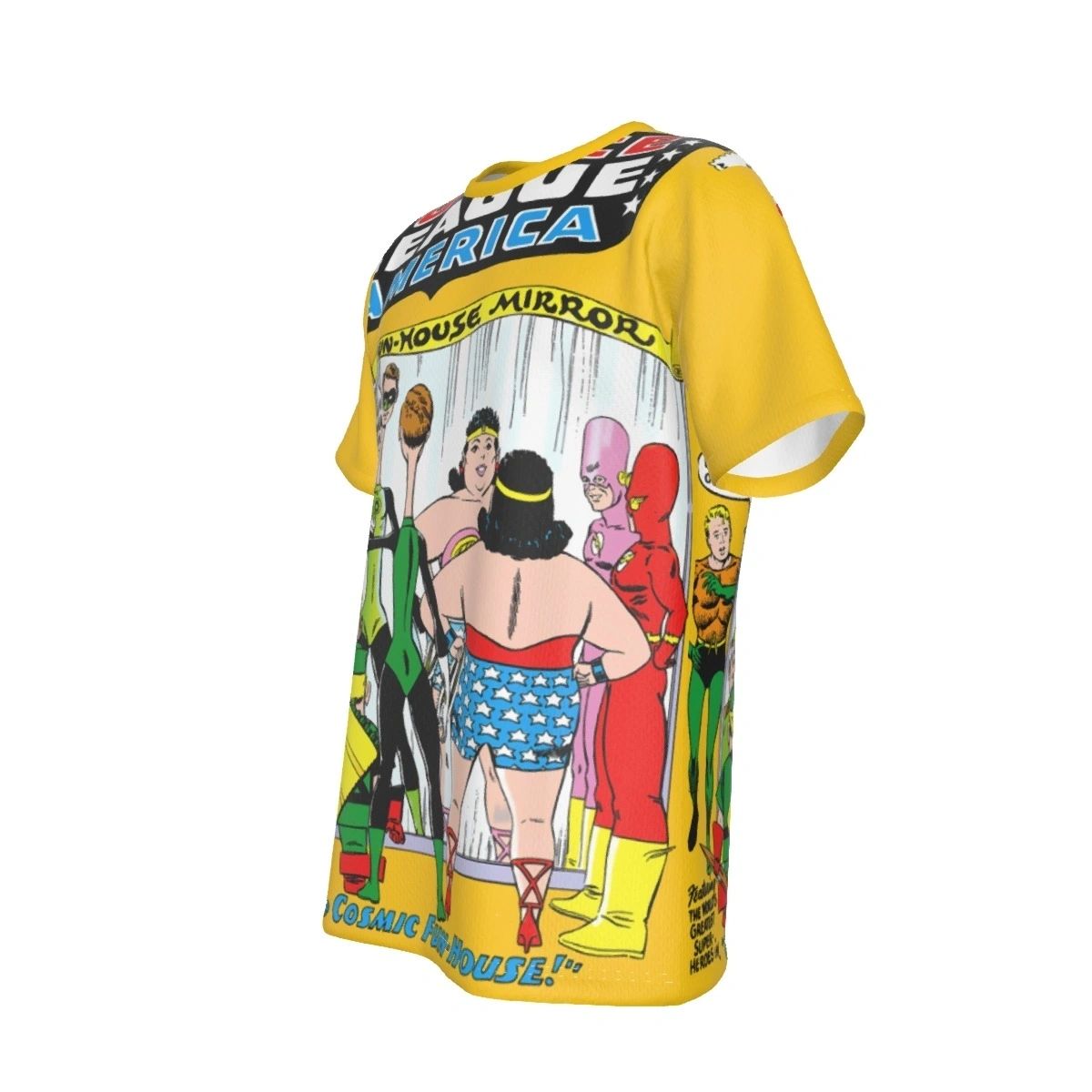 JLA 7 COVER ALL OVER PRINT SHIRT AND TANK-JLA FROM THE BEGINNING 10