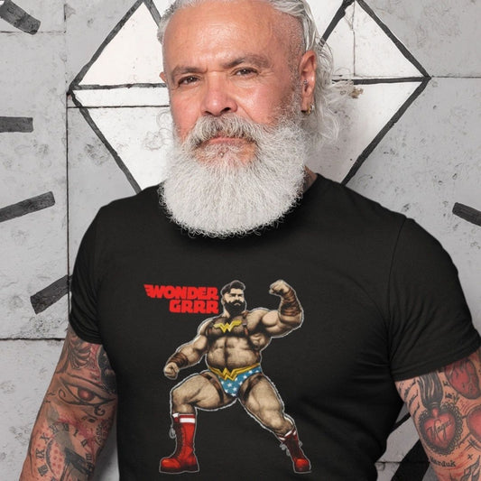 WONDER-GRRR OF THE SUPERGRRRS SERIES ON COTTON