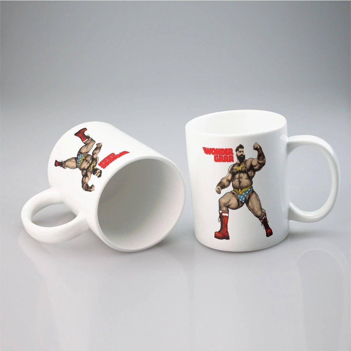 WONDER-GRRR COFFEE MUG -OF THE SUPERGRRRRs SERIES