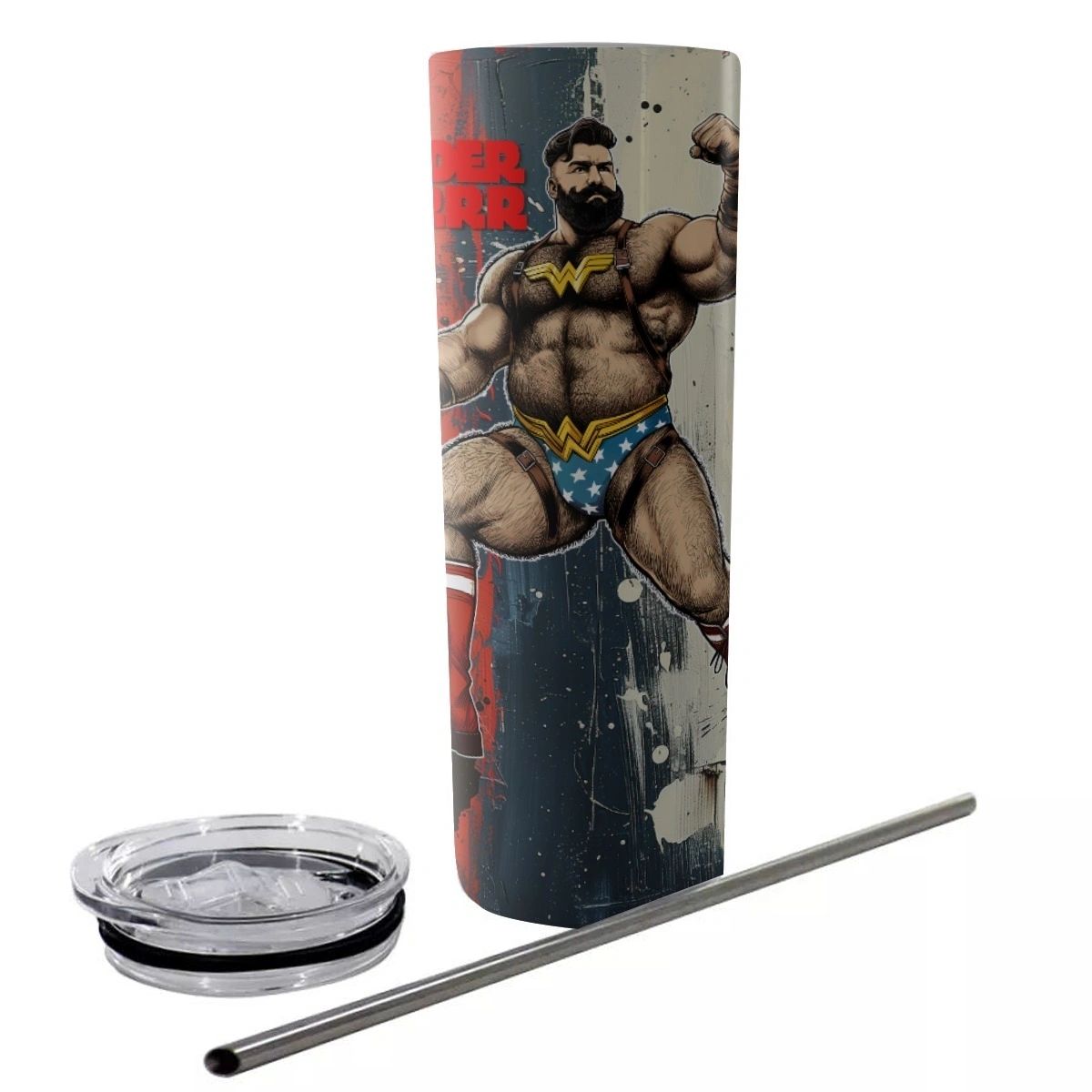WONDER-GRRR STAINLESS STEEL TUMBLER