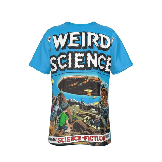 WEIRD SCIENCE FICTION 16 ALL OVER PRINT SHIRT - WALLY WOOD ART