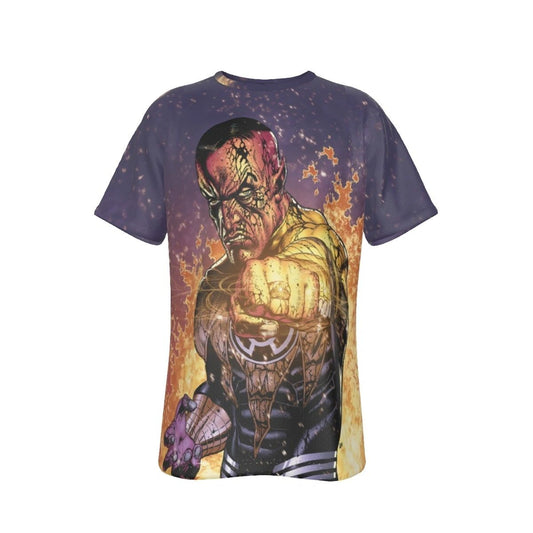 DC UNIVERSE ONLINE LEGENDS 16 POSTER ALL OVER PRINT SHIRT AND TANK - SINESTRO
