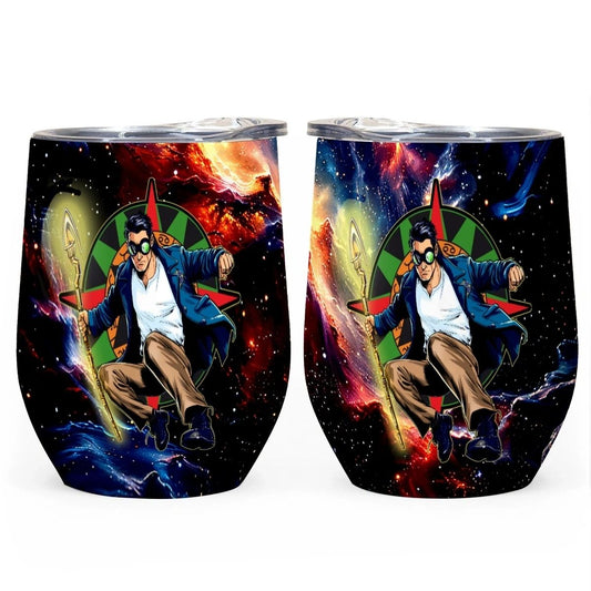 STARMAN: JACK KNIGHT WINE TUMBLER