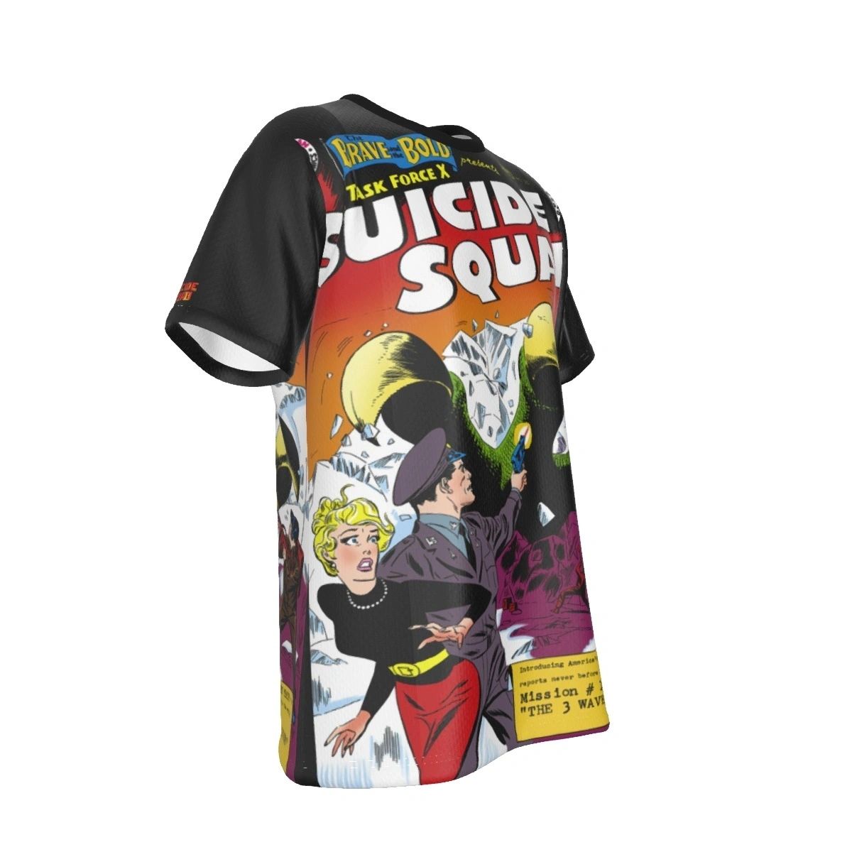BRAVE AND THE BOLD 25 ALL OVER PRINT SHIRT AND TANK - 1ST SUICIDE SQUAD