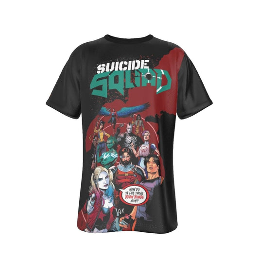 SUICIDE SQUAD 8 ALL OVER PRINT SHIRT AND TANK - HARLEY QUINN