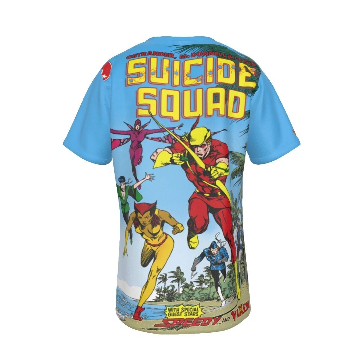 SUICIDE SQUAD 11 ALL OVER PRINT SHIRT AND TANK - VIXEN, BLACK ORCHID