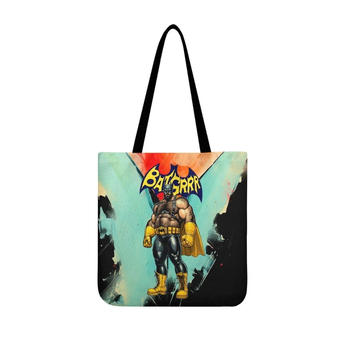 SUPER-GRRR CLOTH TOTE BAG