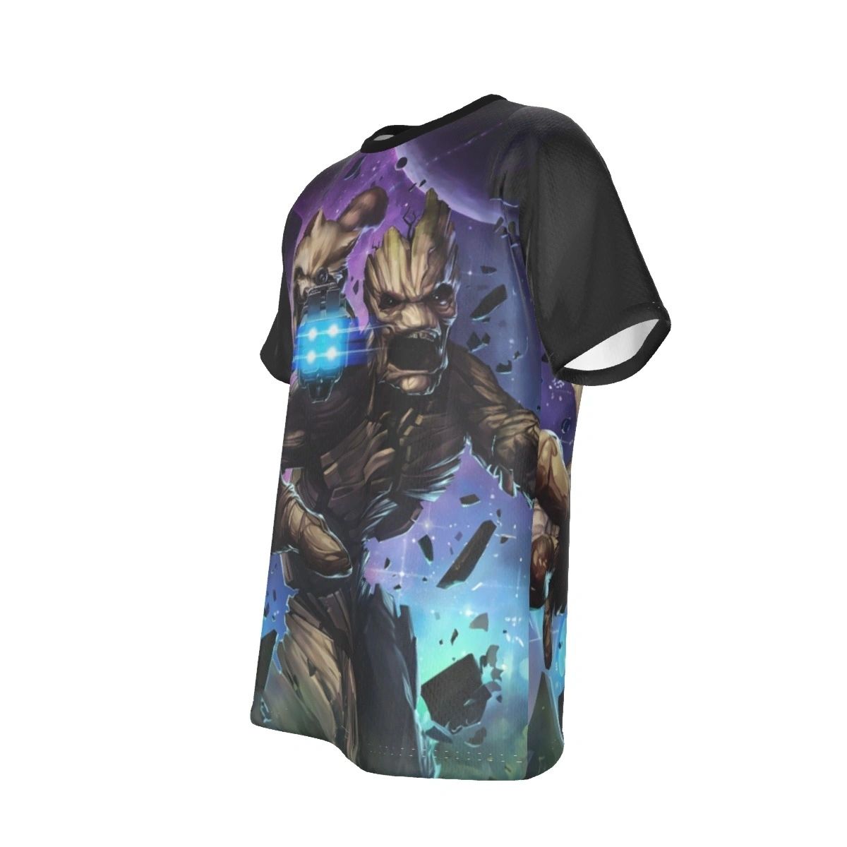 ROCKET RACCOON AND GROOT ALL OVER PRINT SHIRT AND TANK