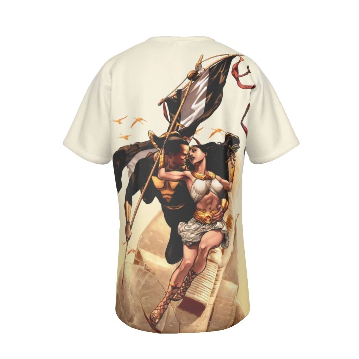 ISIS AND BLACK ADAM ALL OVER PRINT SHIRT AND TANK - FROM 52 #12