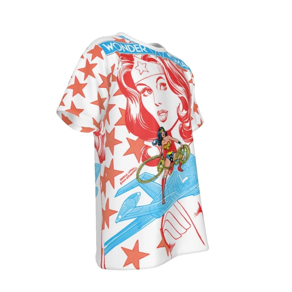 WONDER WOMAN 306 ALL OVER PRINT SHIRT AND TANK