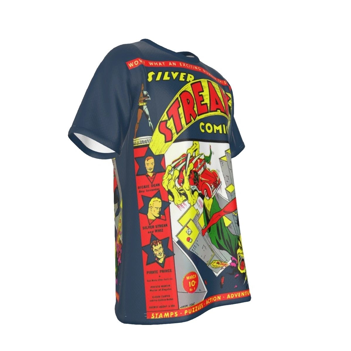 SIVLER STREAK 8 ALL OVER PRINT SHIRT AND TANK - OG DAREDEVIL