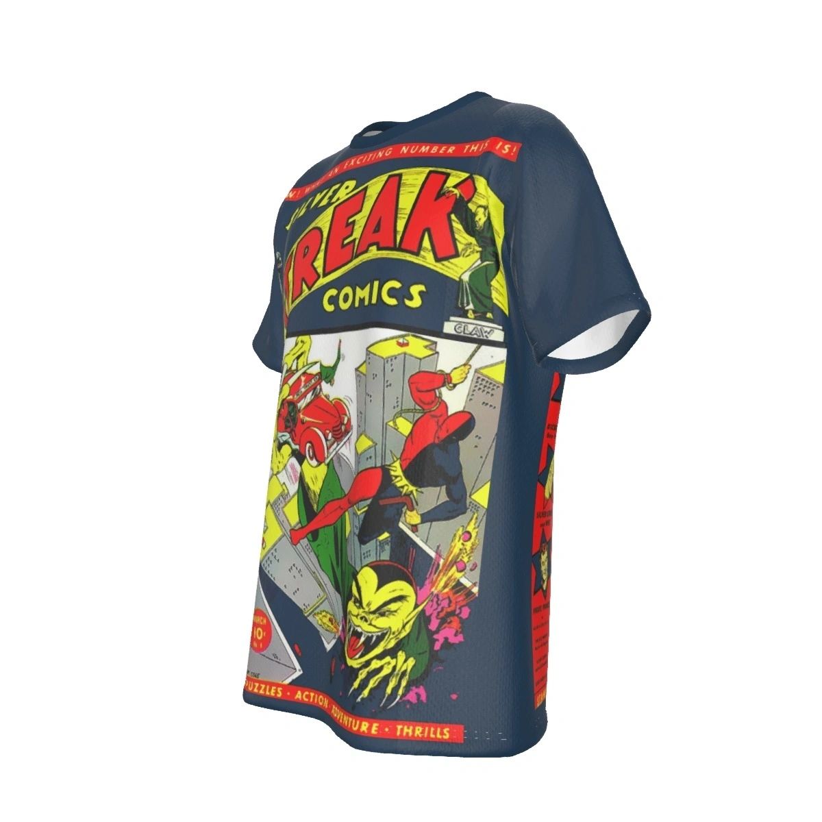SIVLER STREAK 8 ALL OVER PRINT SHIRT AND TANK - OG DAREDEVIL