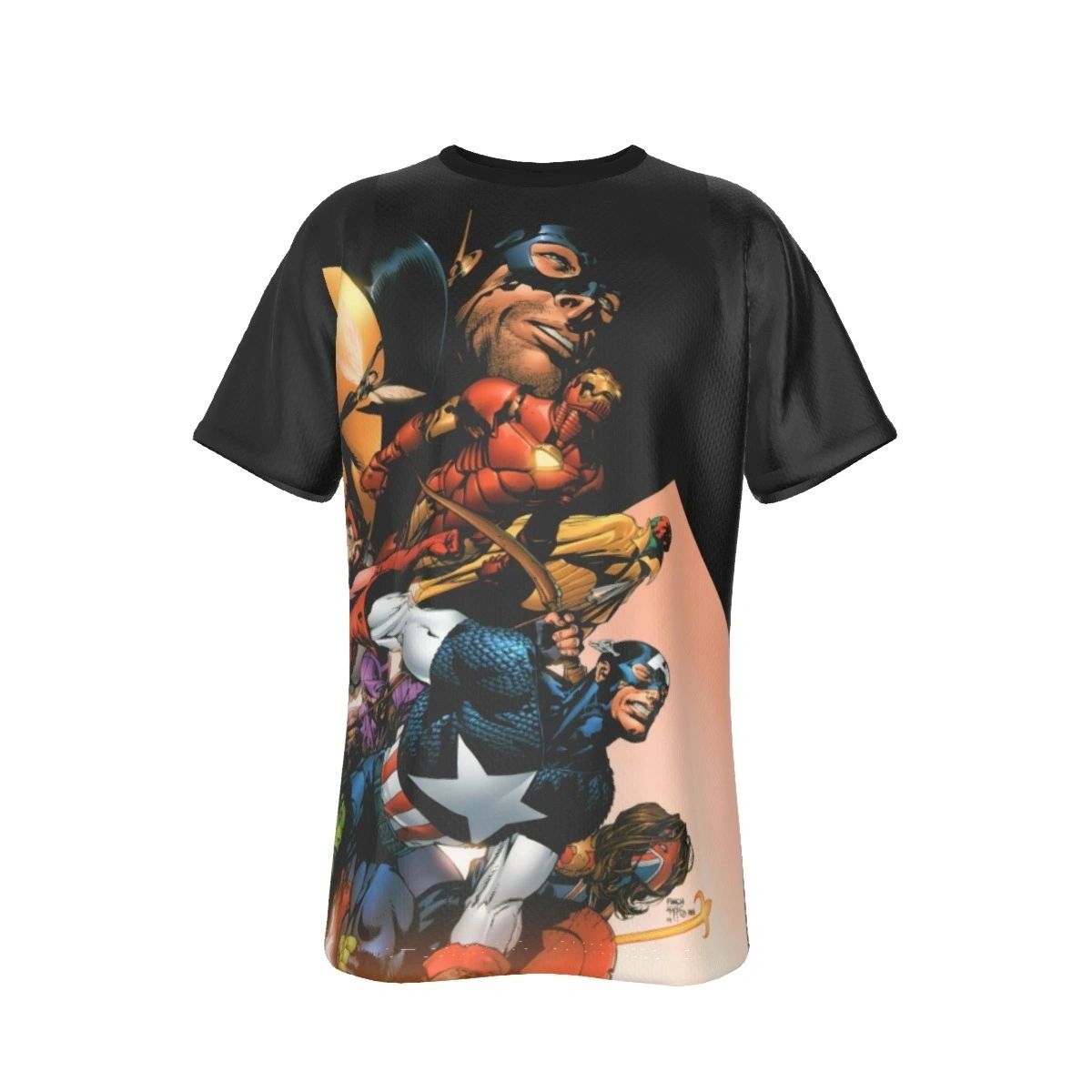 NEW AVENGERS POSTER ALL OVER PRINT SHIRT AND TANK - SECRET SALE - DAVID FINCH ART