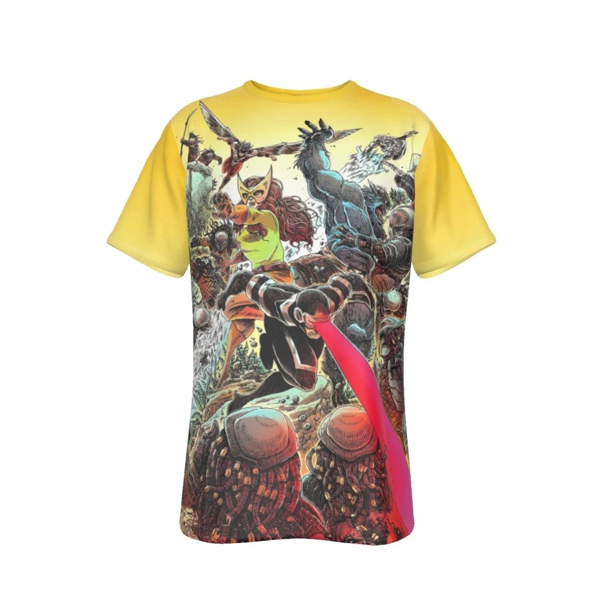 XMEN 13 VAR ALL OVER PRINT COVER SHIRT - SECRET SALE- JAMES STOKOE ART