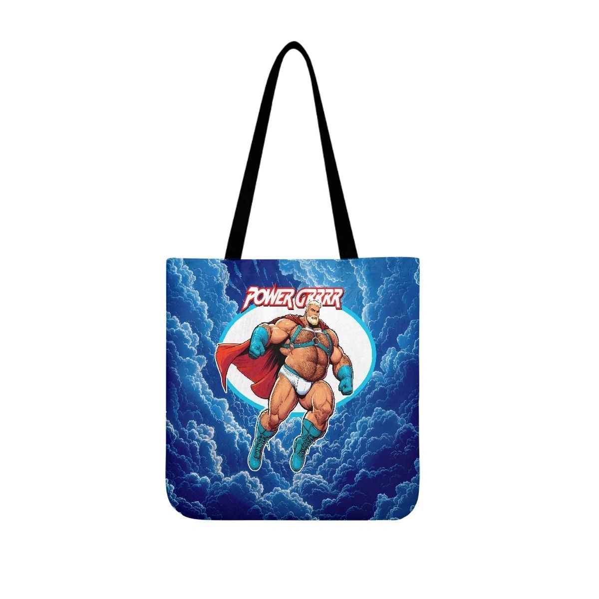 POWER-GRRR CLOTH TOTE BAG