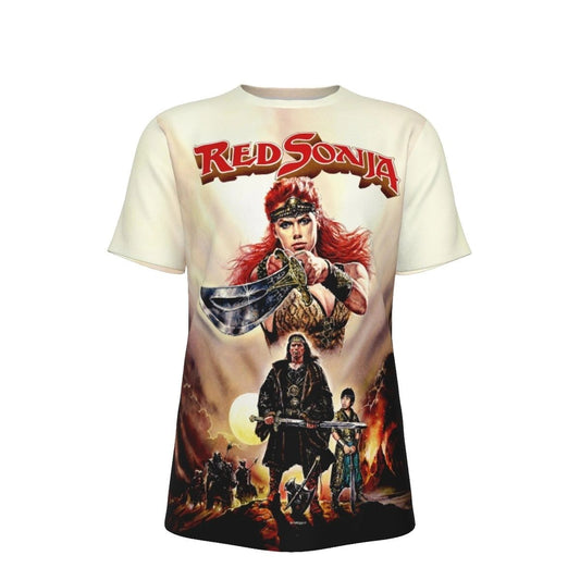 RED SONJA MOVIE POSTER ALL OVER PRINT SHIRT AND TANK