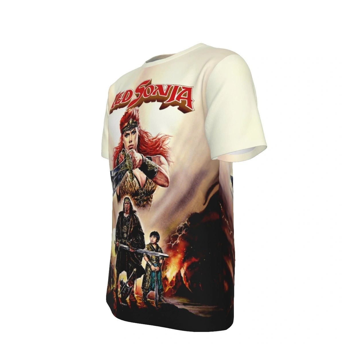 RED SONJA MOVIE POSTER ALL OVER PRINT SHIRT AND TANK