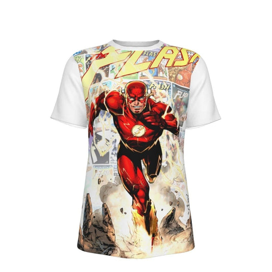 FLASH FASTEST MAN ALIVE ALL OVER PRINT SHIRT AND TANK