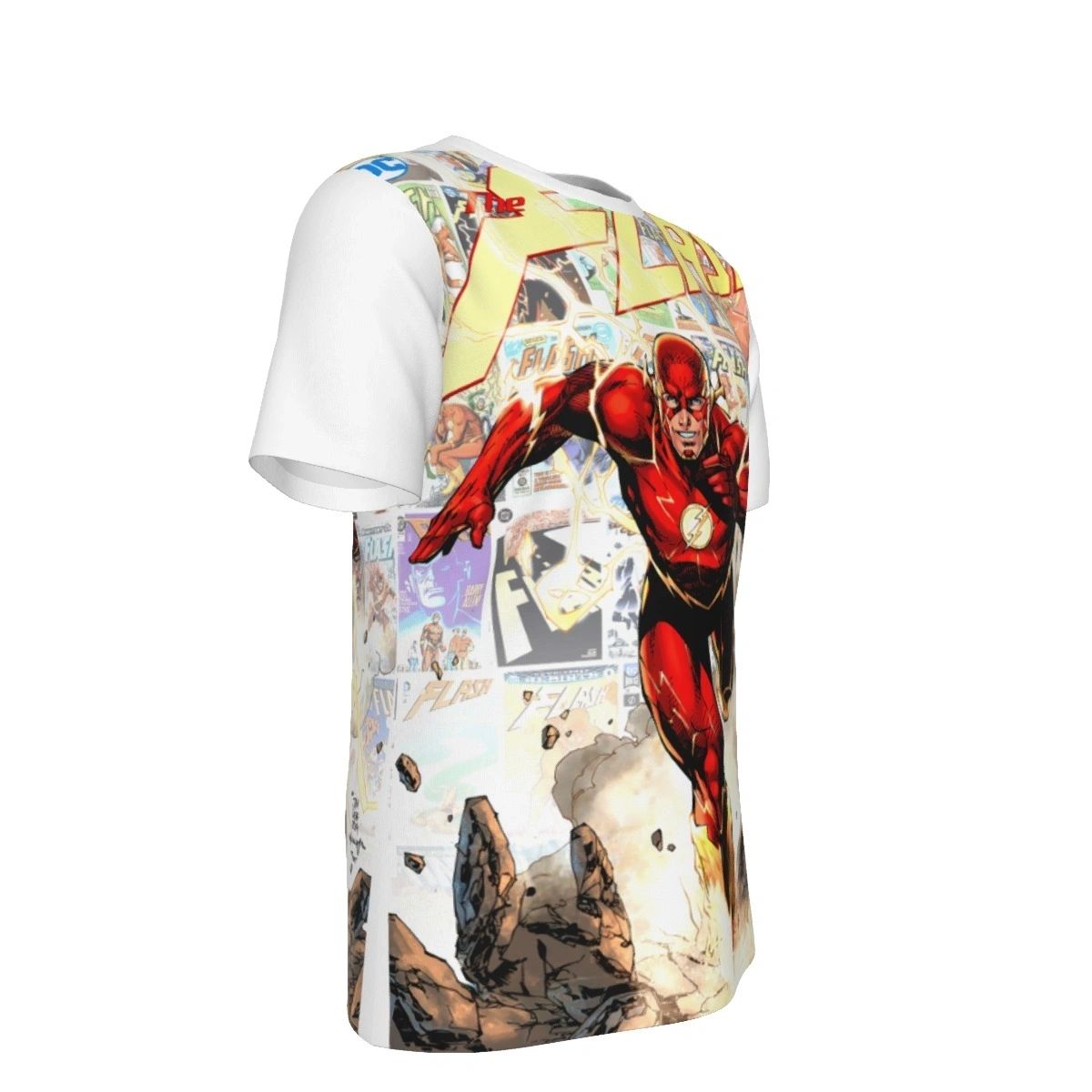 FLASH FASTEST MAN ALIVE ALL OVER PRINT SHIRT AND TANK
