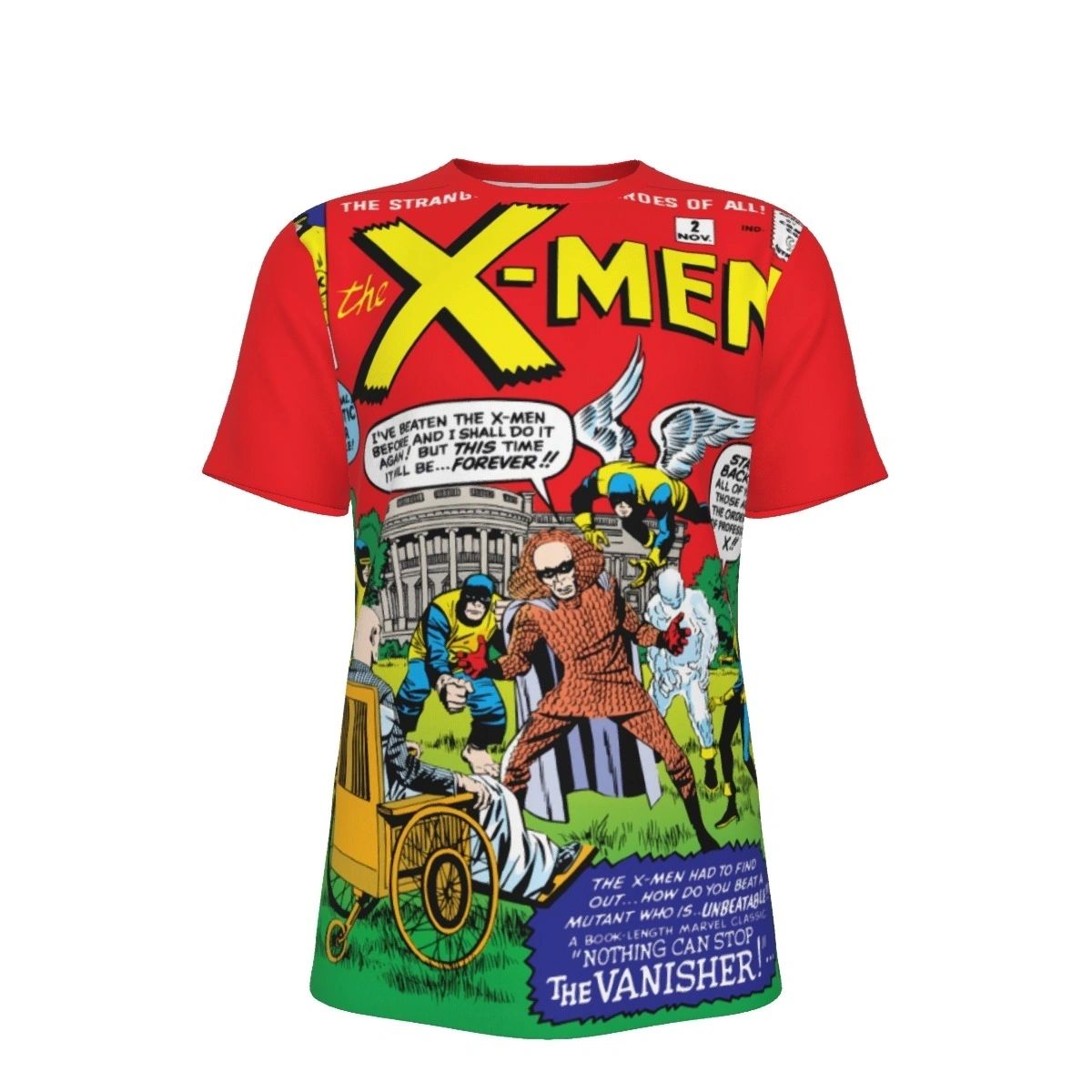 XMEN 2 ALL OVER PRINT COVER SHIRT - SECRET SALE