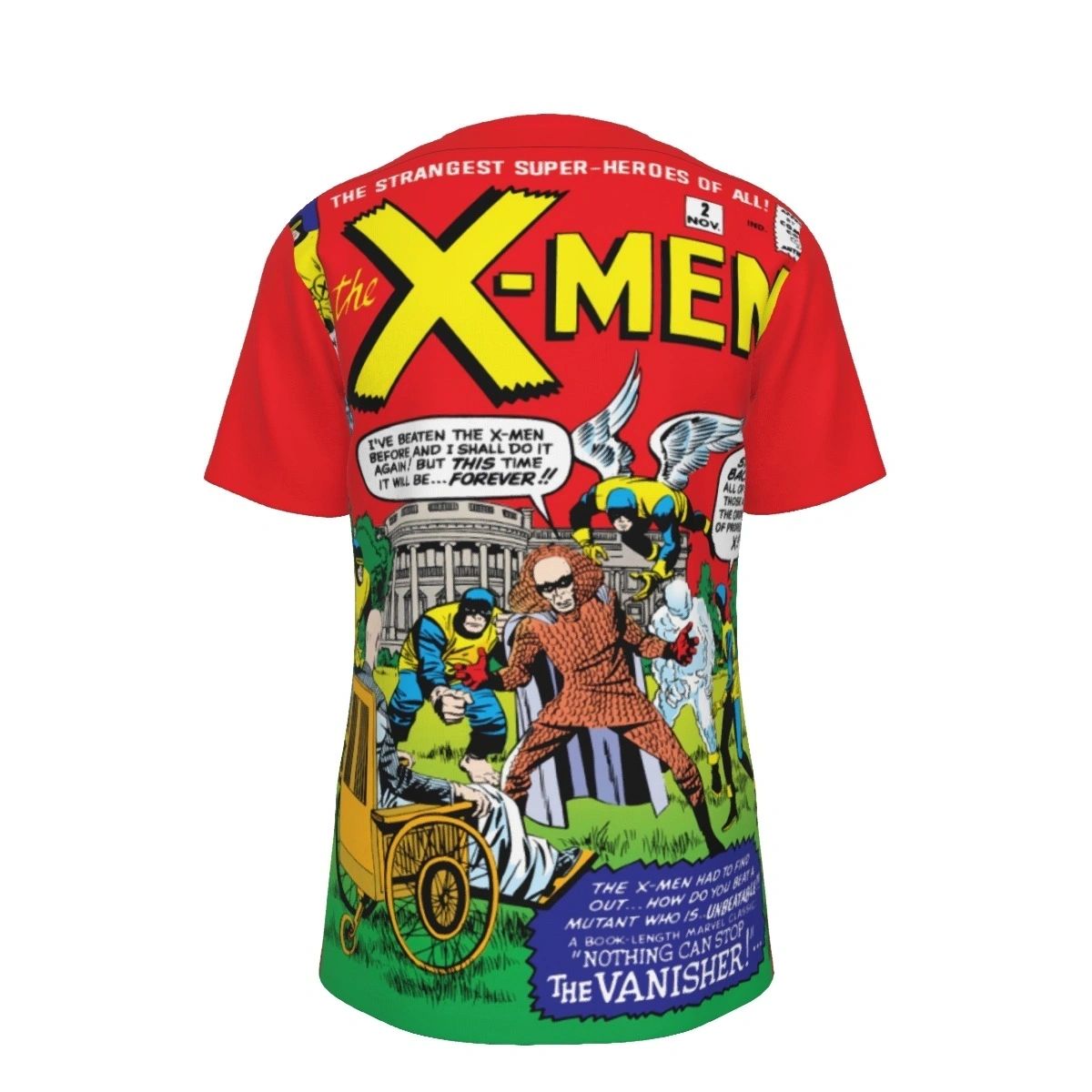 XMEN 2 ALL OVER PRINT COVER SHIRT - SECRET SALE