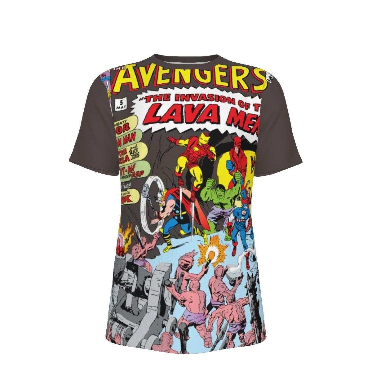AVENGERS 5 ALL OVER PRINT TSHIRT OR TANK - SECRET SALE