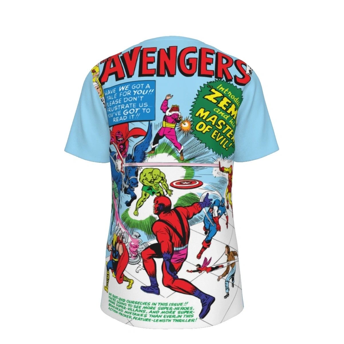AVENGERS 6 ALL OVER PRINT TSHIRT OR TANK - SECRET SALE