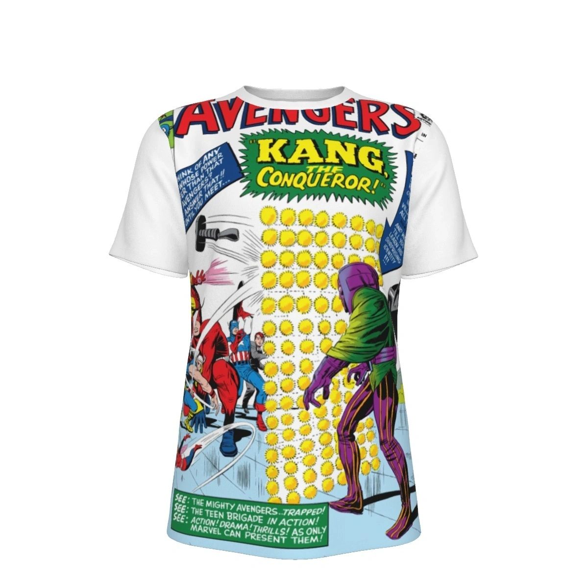 AVENGERS 8 ALL OVER PRINT TSHIRT OR TANK - SECRET SALE