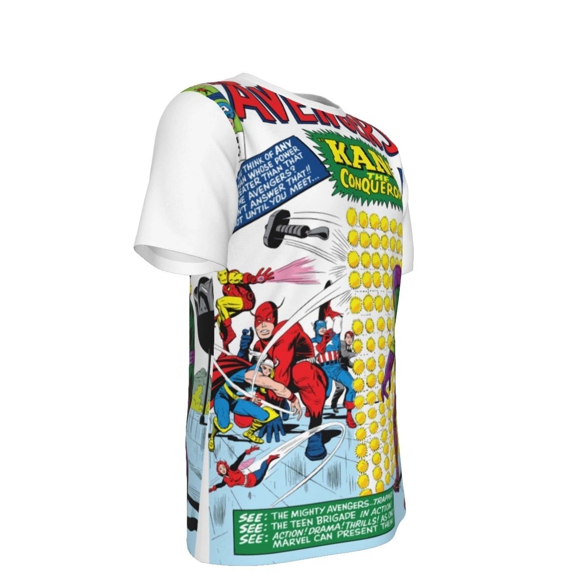 AVENGERS 8 ALL OVER PRINT TSHIRT OR TANK - SECRET SALE