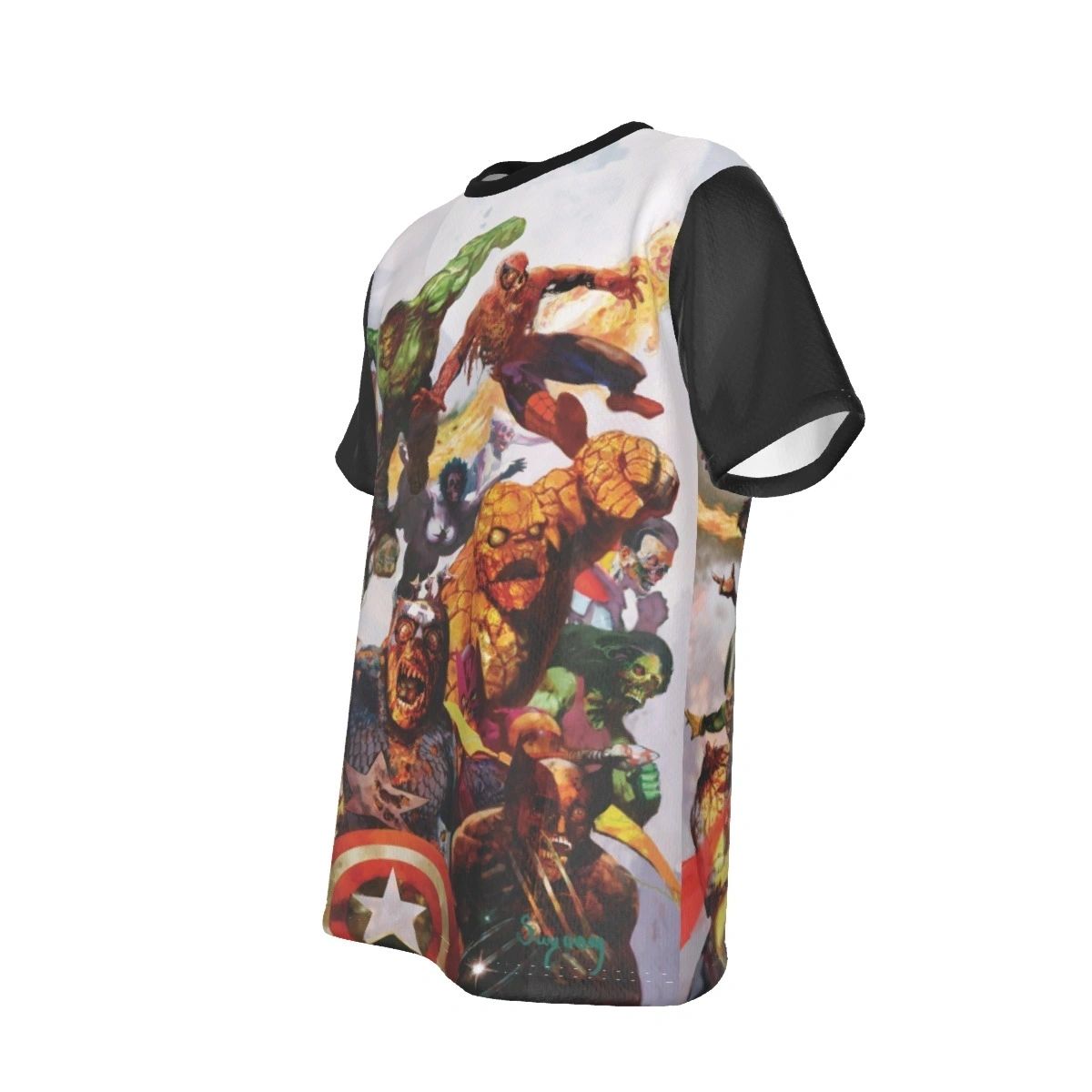 MARVEL ZOMBIES TPB ALL OVER PRINT SHIRT AND TANK - SECRET SALE