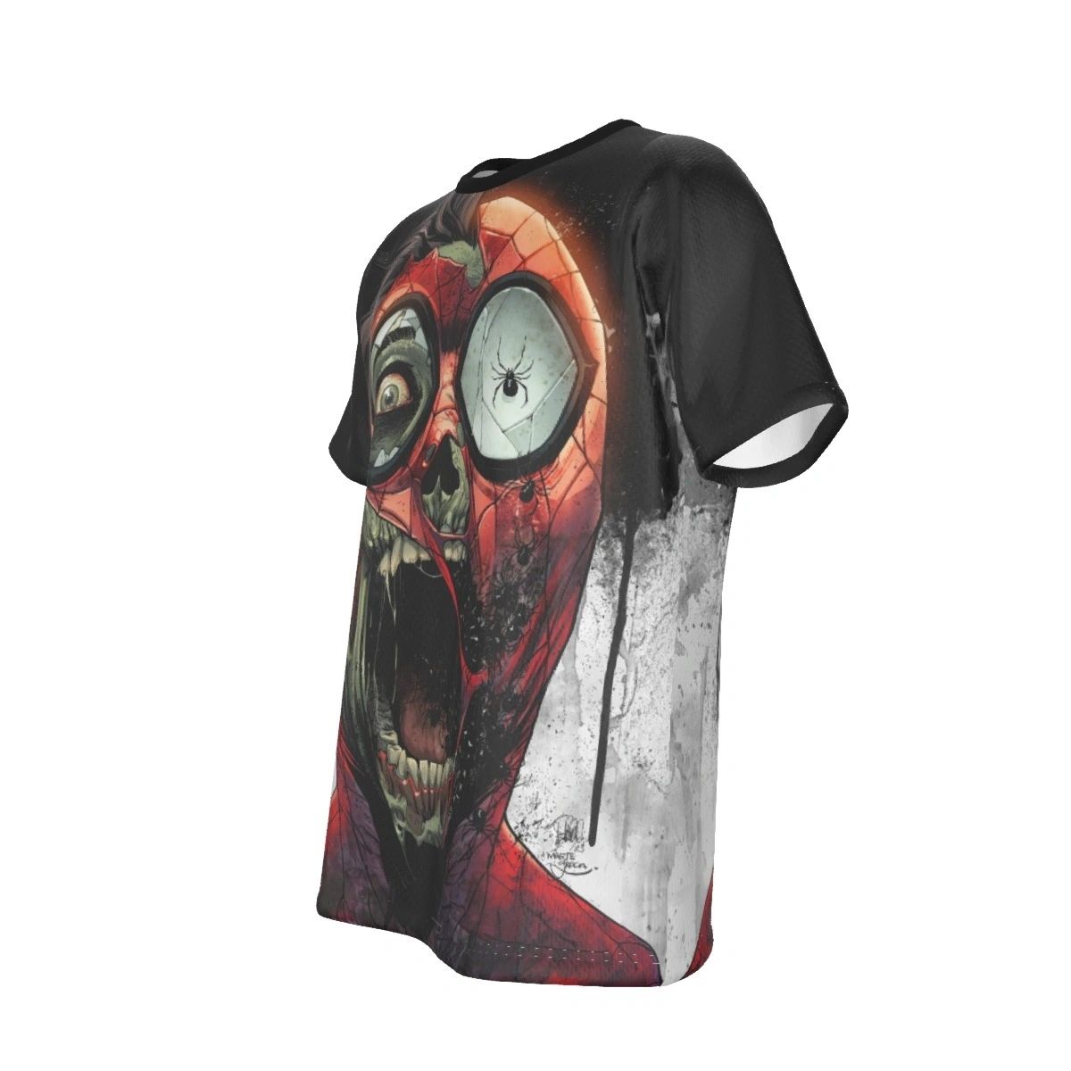 MARVEL ZOMBIES SPIDERMAN ALL OVER PRINT SHIRT AND TANK - SECRET SALE