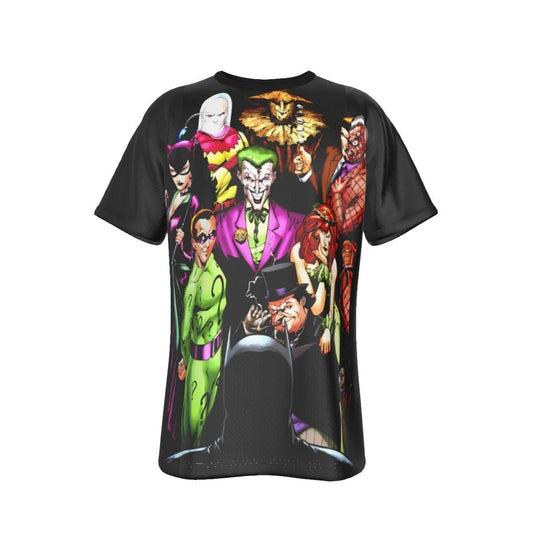 BATMANS VILLAINS ALL OVER PRINT SHIRT AND TANK