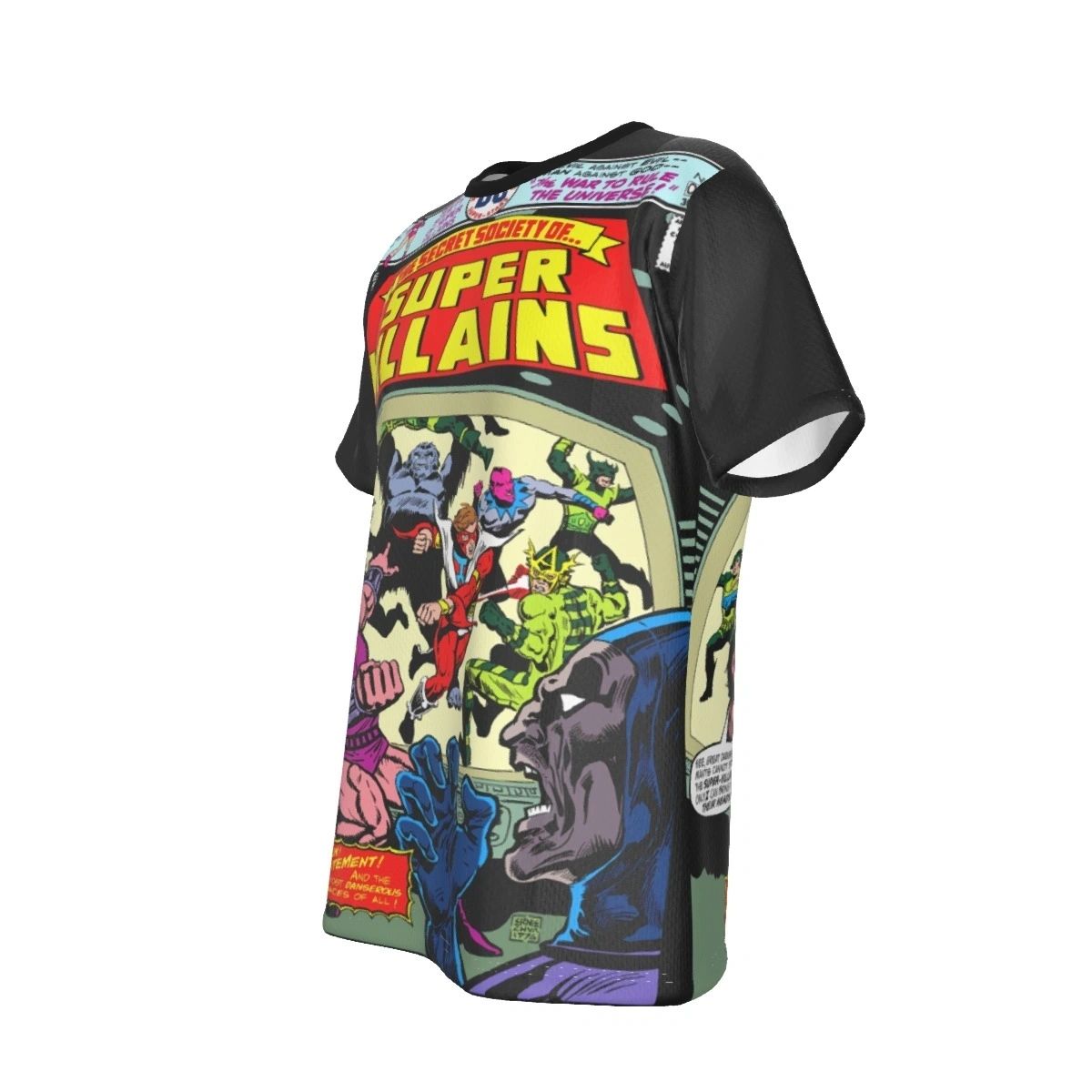 SECRET SOCIETY OF SUPER VILLAINS 3 ALL OVER PRINT SHIRT AND TANK