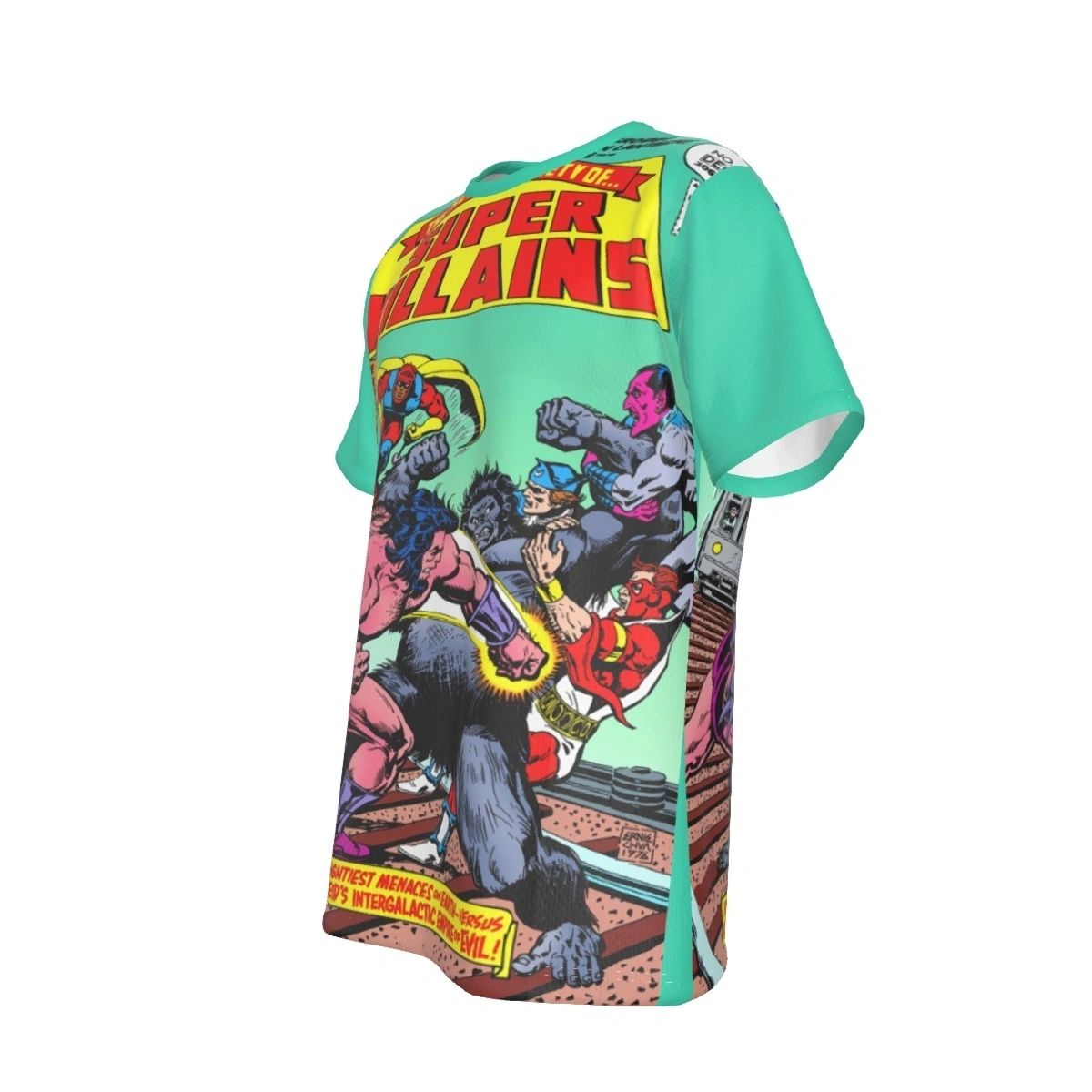 SECRET SOCIETY OF SUPER VILLAINS 4 ALL OVER PRINT SHIRT AND TANK