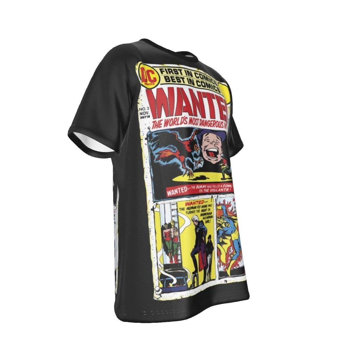WANTED DC VILLAINS 3 ALL OVER PRINT SHIRT AND TANK
