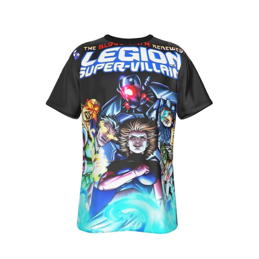 LEGION OF SUPER VILLAINS 1 SHOT ALL OVER PRINT SHIRT AND TANK